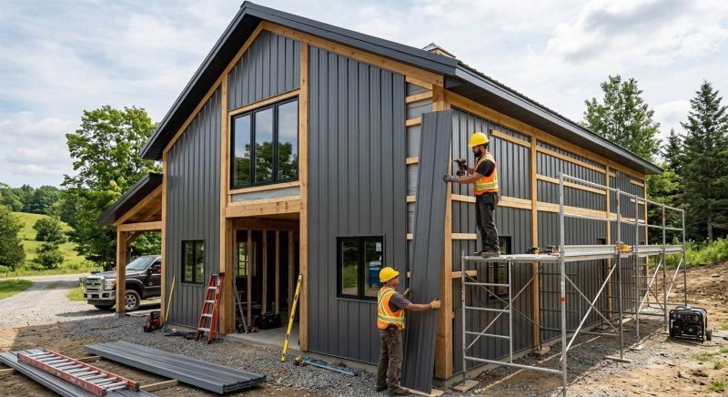 Increase Your Metal Barn Siding Installation Business with an AI Driven, Targeted Website