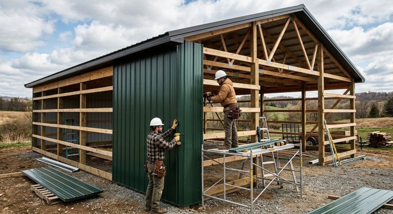 Metal Siding Installation